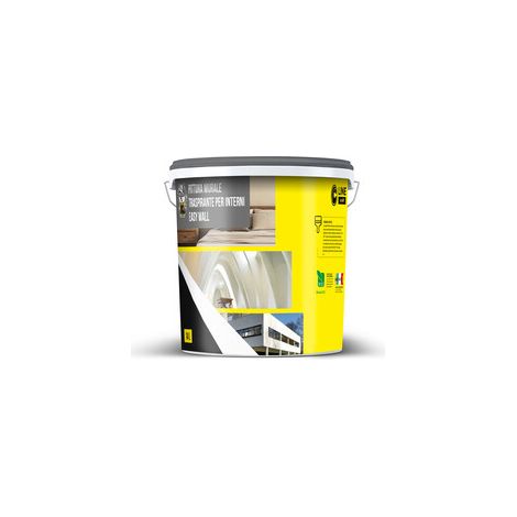 C IDROPITTURA MURALE TRASP INTERNI 14L EASY WALL