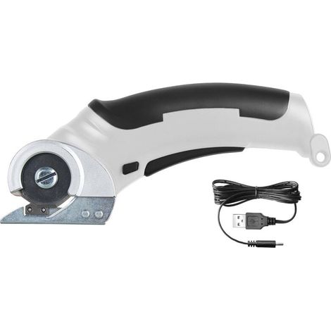 Ciseaux électriques sans fil, pour couper le tissu, le carton et le plastique, coupe rotative électrique (1/5)