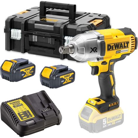 DeWalt DCF899M2 Cordless 18V XR Brushless Impact Wrench & TSTAK Carry Case Set