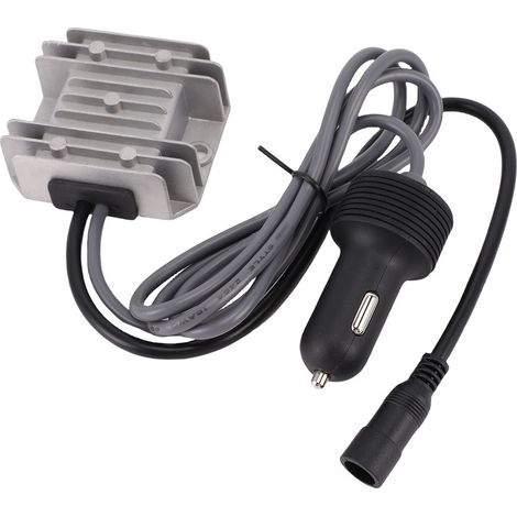 Adaptateur allume-cigare pour mini antenne parabolique 12 V vers 30 V 3,5 A 105 W, étanche IP68, convertisseur d'entrée 9-25 V avec prise allume-cigare (1/5)