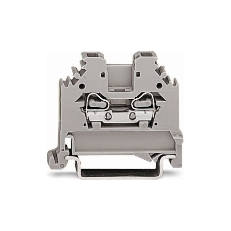 Connecteur de barre omnibus à 2 fils 2,5 mm² gris 280-101
