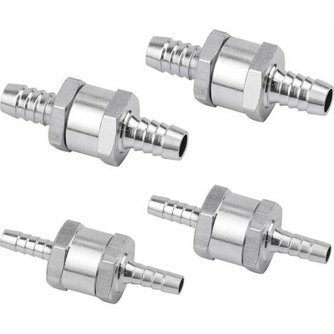 Ahlsen Paquete de válvula de retención de bomba de combustible unidireccional (6 mm + 8 mm + 10 mm + 12 mm), adecuada para accesorios mecánicos (1/5)