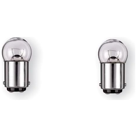 2x Ampoule BA15d 15W 18x35 6V voiture moto scooter réparation changement éclairage lumière