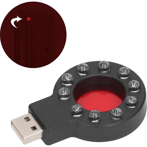 Détecteur de caméra avec objectif, détecteur à balayage infrarouge, interface USB standard (1/5)