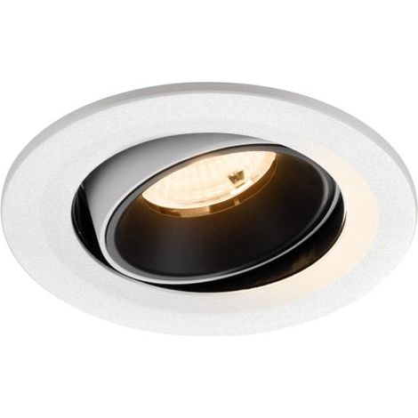 Spot encastré Numinos Move S blanc/noir 2700K - 55 deg - 1009502
