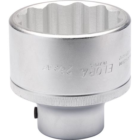 Draper 00674 Elora Bi-Hexagon Socket, 2.3/8"" 3/4"" Sq. Dr. (1/5)