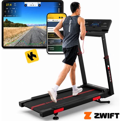 CITYSPORTS Professionelles Klappbares Laufband NB2-AI - 3700W (5 PS) Motor, 16,5 km/h, 15-Stufen Elektrische Neigung, mit IA-Sprachsteuerung, App & Smartwatch (1/5)