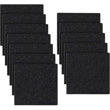 Lot de 12 Filtres Absorbant Odeurs Poubele Charbon Actif Rechange Désodorisant (1/4)