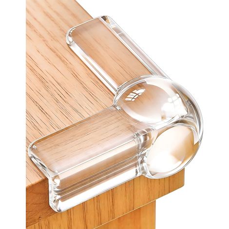 20 protectores de bordes para muebles y mesas estos protectores transparentes evitan los arañazos causados por los bordes afilados. (1/5)