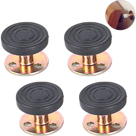Kippsicherung für Betten – Verstellbar mit Schrauben – Zur Stabilisierung von Kopfteilen und Möbeln an der Wand – 4er-Pack (1/5)