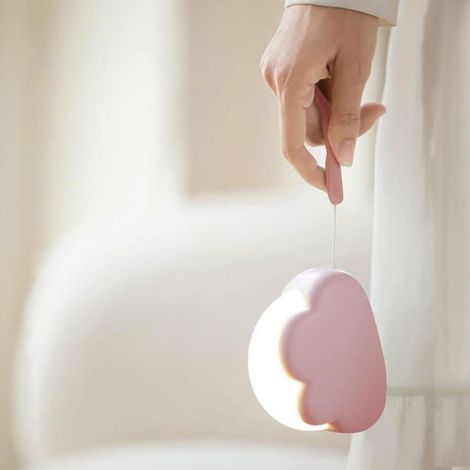 Veilleuse Nuage - Rechargeable USB - Pour Chambre Enfant et Allaitement - Autonomie 16 à 50 H - 1 Pièce (1/5)