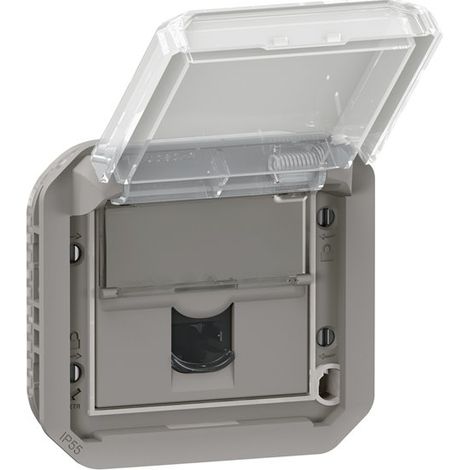 Prise RJ45 Plexo Catégorie 6 FTP IP55 Legrand - LEG069569L (1/3)
