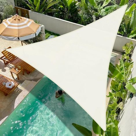 Voile d'ombrage Carré 2.5x2.5m Imperméable Toile Ombrage 95% UV Protection pour Patio Balcon Jardin Terrasse Extérieur-Antracite