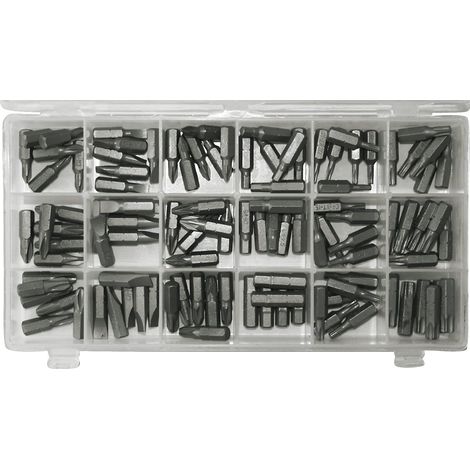 SW-Stahl Bitsortiment, Chrom-Vanadium, 04142L