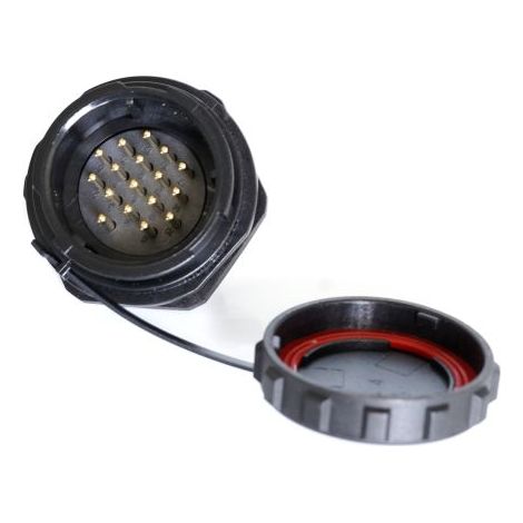 Connecteur circulaire RS PRO, Standard 24 contacts, Montage sur câble, raccordement A souder ( Prix pour 1 )