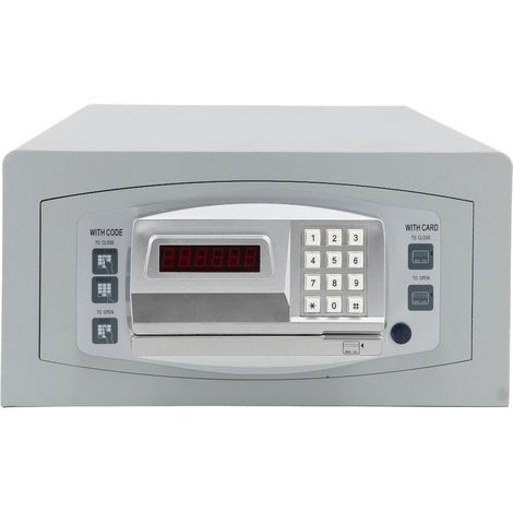 Coffre Fort Electronique hotel 28L - à carte magnétique et serrure code (1/5)