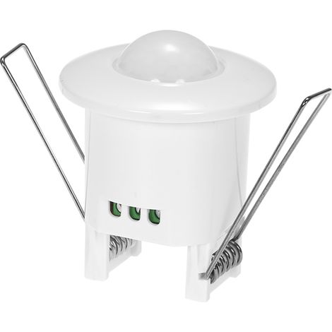 Mini detector de movimiento PIR empotrable de 360° AC110,240V, modelo TR,909 con retardo de tiempo.