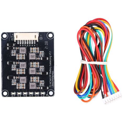 Module de Transfert Équilibrant Actif pour Batterie Lithium Fer 2.0V‑4.5V 1.2A 7S