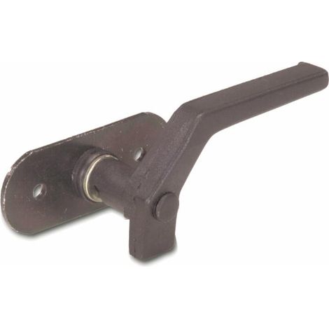 Manigli chiusura finestrino sinistra con flangia di fissaggio zincata (1/2)