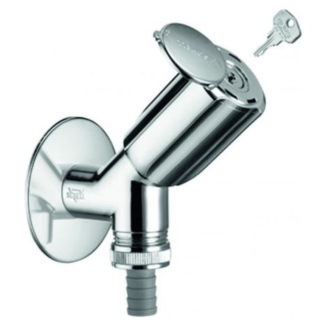 Valve à siège incliné SECUR RV, à clavette identique, 1/2 oz, chromée