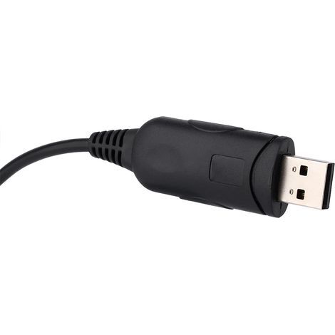 Câble de programmation USB pour talkie-walkie BaoFeng UV-5R, Kenwood, Wanhua et autres modèles compatibles (1/5)