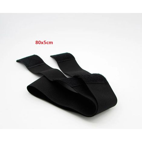 Set mit 3 EMS-Leitungselektroden, elastischer Verband für Schulter, Rücken, Arm und Körper, große Größe und hohe Elastizität  02898-AquaForge