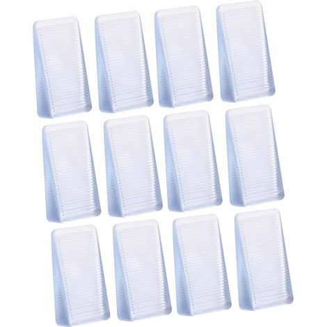 Grands cales de nivellement antidérapantes en PVC pour meubles, tables (1/5)
