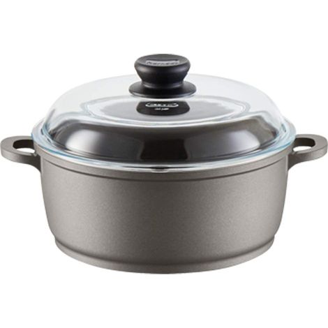Berndes Bonanza Casseruola con Coperchio 20 cm, Alluminio Pressofuso, Non Induction (1/3)