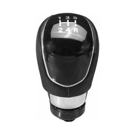 5-Gang-Schaltknauf für Ford Focus MK2 MK3 – MAX S B-Max Mondeo MK4 F Schwarz 5-Gang (1/5)