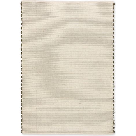 SCHÖNER WOHNEN Tapis « Omira » crème 60 x 110 cm avec sous-tapis (1/5)