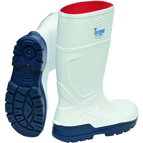 Stiefel 35484 VITAN PU, S4, weiß Gr. 38 TECHNO BOOTS (1/3)