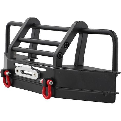 Frontstoßstange aus Metall für 1/10 RC Crawler Auto Axial SCX10 Upgrade-Teile--