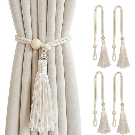 Set di 4 fermatende con fiocchi e fibbie regolabili in cristallo. (1/5)
