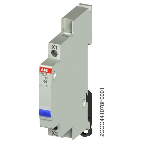 Voyant lumineux 1 LED Bleue 115-250Vac 2CCA703404R0001 ABB 703404