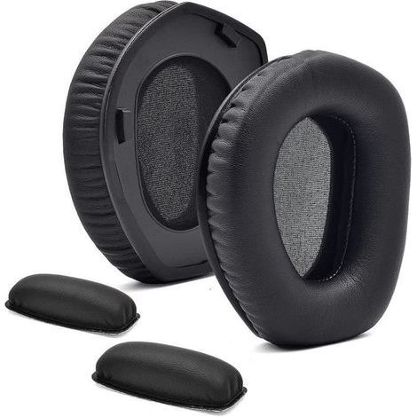 Coussinets de rechange - Sennheiser - HDR RS165 RS175 - Noir - Synthétique - Confort optimal (1/4)