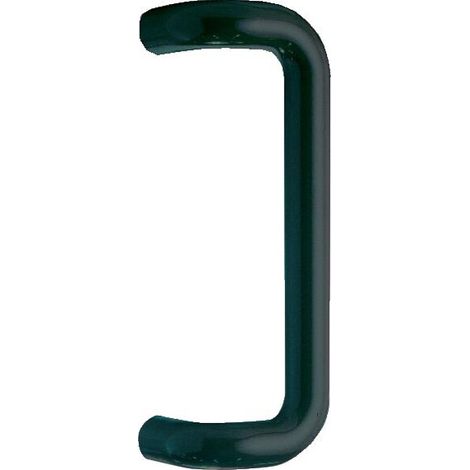 Bouton double BOURGOGNE fer époxy noir 1 portée carré 6 x 105 mm - BOUVET