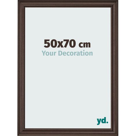 yd. - Cadre photo 50x70 - Chene Fonce - MDF - Lazio