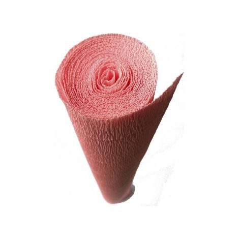 Papier crépon 50x250cm 180g pudding rose