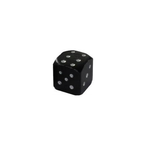 BOUCHONS DE SOUPAPE, VALVE DE ROUE, BOUCHON DE SOUPAPE CUBE NOIR