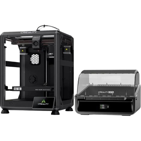 Creality K2 SE Combo + CFS 16 cores, velocidade de 500 mm/s - Impressora 3D de filamento