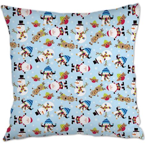 Housses de coussin en polyester résistante maison douce confortable pour couple mère père famille amis amoureux animaux de compagnie (1/5)