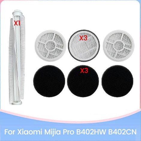 Kit de brosse, filtre et éponge pour aspirateur Pro B402HW B402CN (pièces de rechange pour aspirateur anti-acariens) (1/5)