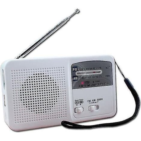 Filiyano – lampe de secours – Radio à manivelle, chargeur d'urgence pour téléphone portable, radio FM/AM, lampe de secours (1/4)