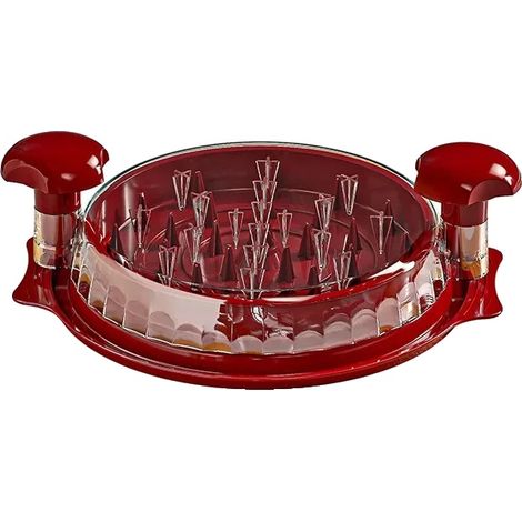Tritacarne, tritatura rapida, design ergonomico, rosso (1/2)