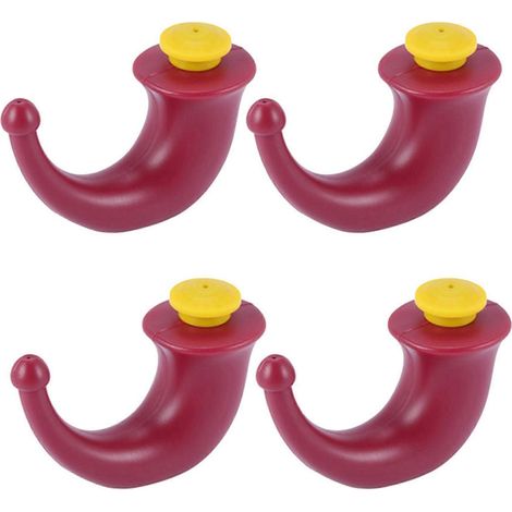 Neti Pot Nasenspül- und Nebenhöhlenspülsystem (4-teilig) für Yoga, 200 ml (1/5)