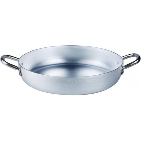 Tegame in alluminio - 2 manici  -  Ø26xh6 cm