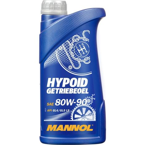 Aceite mineral para engranajes de eje Mannol 80w90 1L Quad Auto (1/2)
