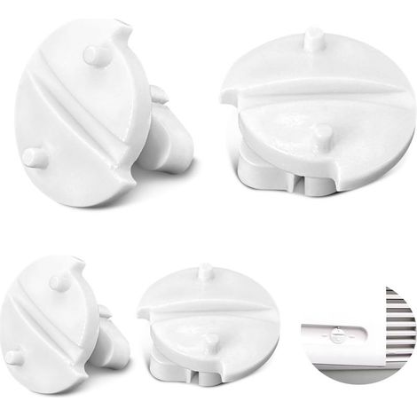 Clip de ventilación para refrigerador Dometic - Tornillo de bloqueo para rejilla de ventilación en forma de L y cubiertas de invierno para autocaravanas - Clips de ventilación para modelos L100 y L200 (1/5)