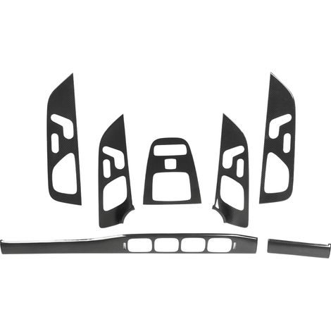 Kit Garniture Intérieure Fibre Carbone Tableau de Bord Remplaçant Mercedes Classe GLE W167 Conduite à Gauche 2019-2022 (1/5)