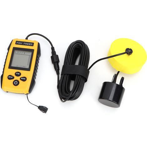 Sondeur de pêche portable TL88 avec écran LCD et capteur sonar (1/5)